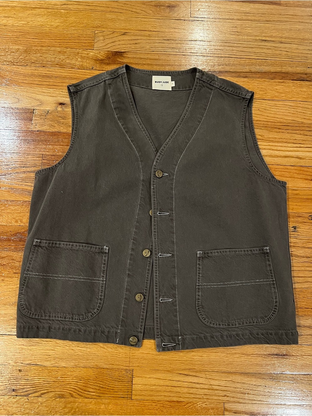 Rudy Jude Size S beach clay roper vest